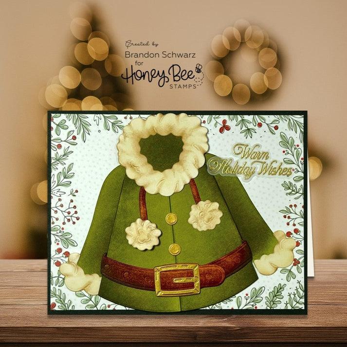 Honey Bee Stamps - Honey Cuts - Lovely Layers: Coat-ScrapbookPal