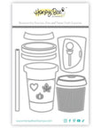 Honey Bee Stamps - Honey Cuts - Lovely Layers: Coffee Cup-ScrapbookPal