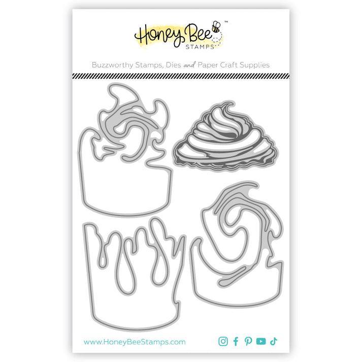 Honey Bee Stamps - Honey Cuts - Lovely Layers: Coffee Cup Swirls Add-On-ScrapbookPal