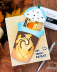 Honey Bee Stamps - Honey Cuts - Lovely Layers: Coffee Cup Swirls Add-On-ScrapbookPal