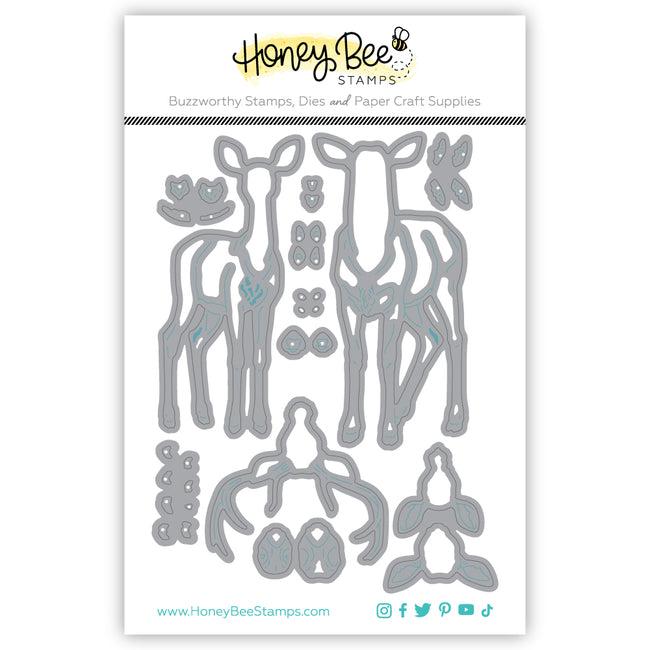 Honey Bee Stamps - Honey Cuts - Lovely Layers: Deer-ScrapbookPal