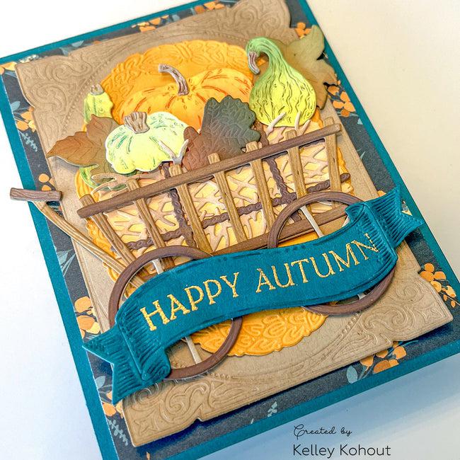 Honey Bee Stamps - Honey Cuts - Lovely Layers: Fall Bounty-ScrapbookPal