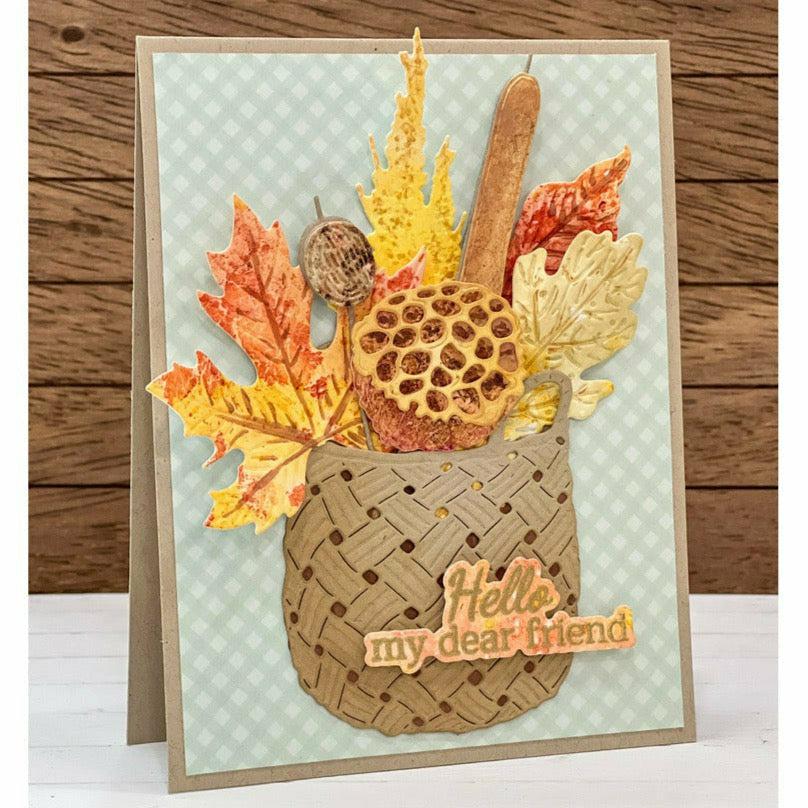 Honey Bee Stamps - Honey Cuts - Lovely Layers: Fall Foliage-ScrapbookPal