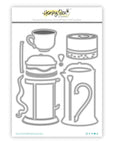 Honey Bee Stamps - Honey Cuts - Lovely Layers: French Press-ScrapbookPal