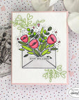 Honey Bee Stamps - Honey Cuts - Lovely Layers: Heart Vine-ScrapbookPal