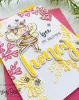 Honey Bee Stamps - Honey Cuts - Lovely Layers: Heart Vine-ScrapbookPal