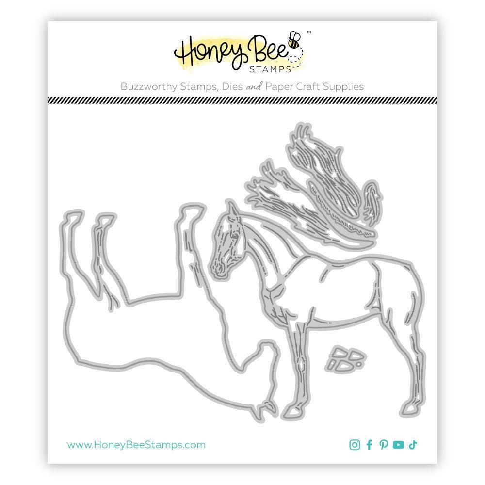 Honey Bee Stamps - Honey Cuts - Lovely Layers: Horse-ScrapbookPal