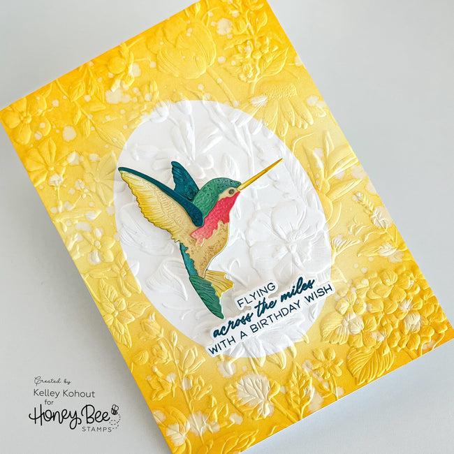 Honey Bee Stamps - Honey Cuts - Lovely Layers: Hummingbird-ScrapbookPal