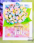 Honey Bee Stamps - Honey Cuts - Lovely Layers: Hydrangea-ScrapbookPal