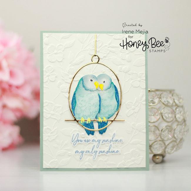 Honey Bee Stamps - Honey Cuts - Lovely Layers: Love Birds-ScrapbookPal