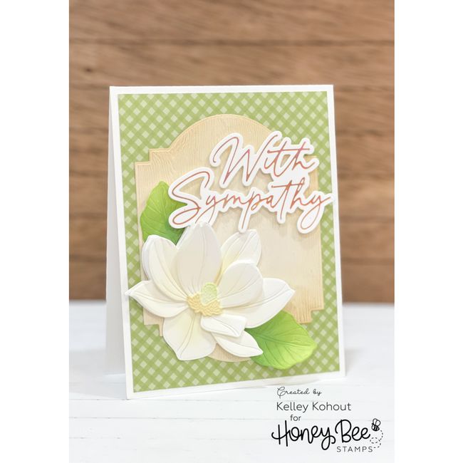 Honey Bee Stamps - Honey Cuts - Lovely Layers: Magnolia-ScrapbookPal