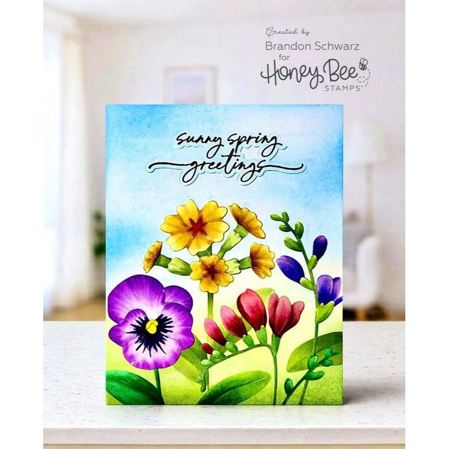 Honey Bee Stamps - Honey Cuts - Lovely Layers: Mini Spring Florals-ScrapbookPal
