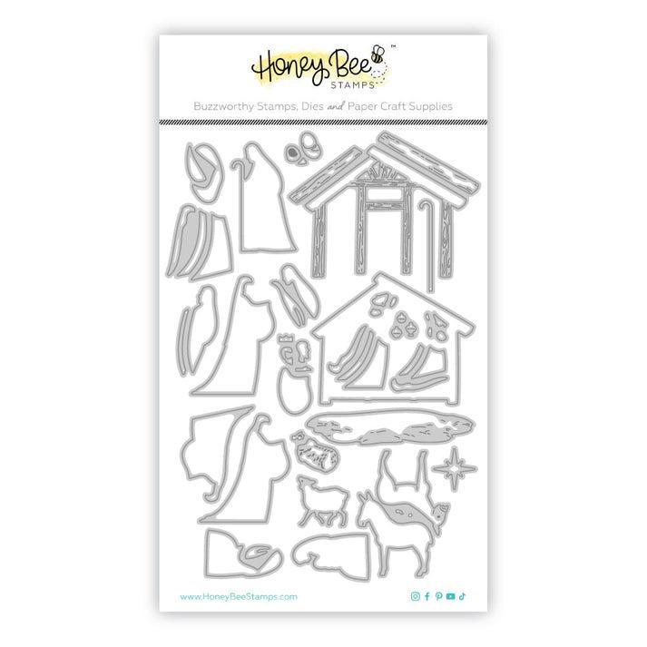 Honey Bee Stamps - Honey Cuts - Lovely Layers: Nativity Scene-ScrapbookPal