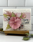 Honey Bee Stamps - Honey Cuts - Lovely Layers: Pansy-ScrapbookPal