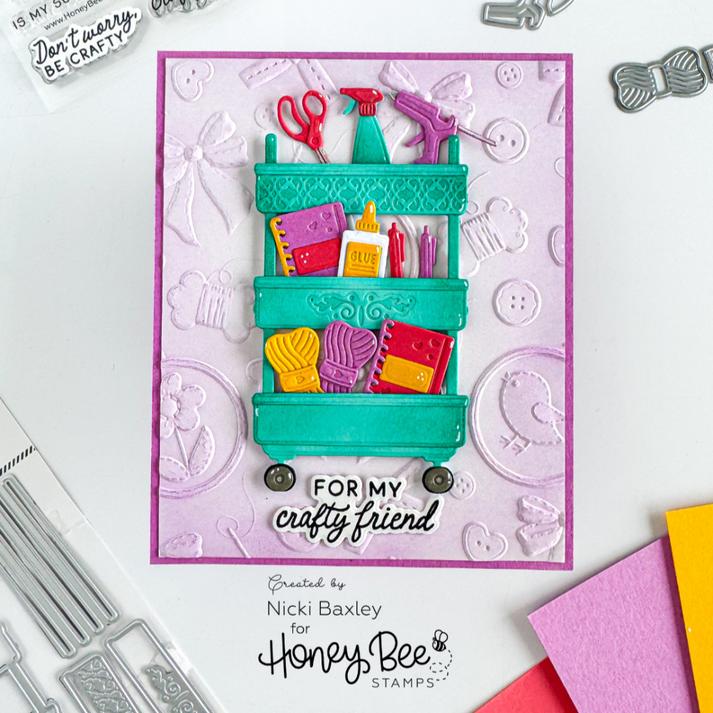Honey Bee Stamps - Honey Cuts - Lovely Layers: Paper Crafting Supplies-ScrapbookPal