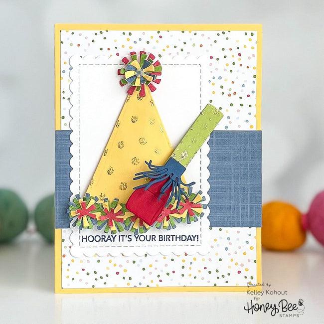Honey Bee Stamps - Honey Cuts - Lovely Layers: Party Blower-ScrapbookPal