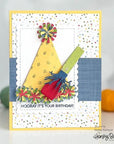 Honey Bee Stamps - Honey Cuts - Lovely Layers: Party Hat-ScrapbookPal