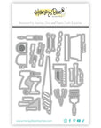 Honey Bee Stamps - Honey Cuts - Lovely Layers: Pegboard Garage Tools-ScrapbookPal