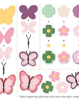 Honey Bee Stamps - Honey Cuts - Lovely Layers: Petals & Wings-ScrapbookPal