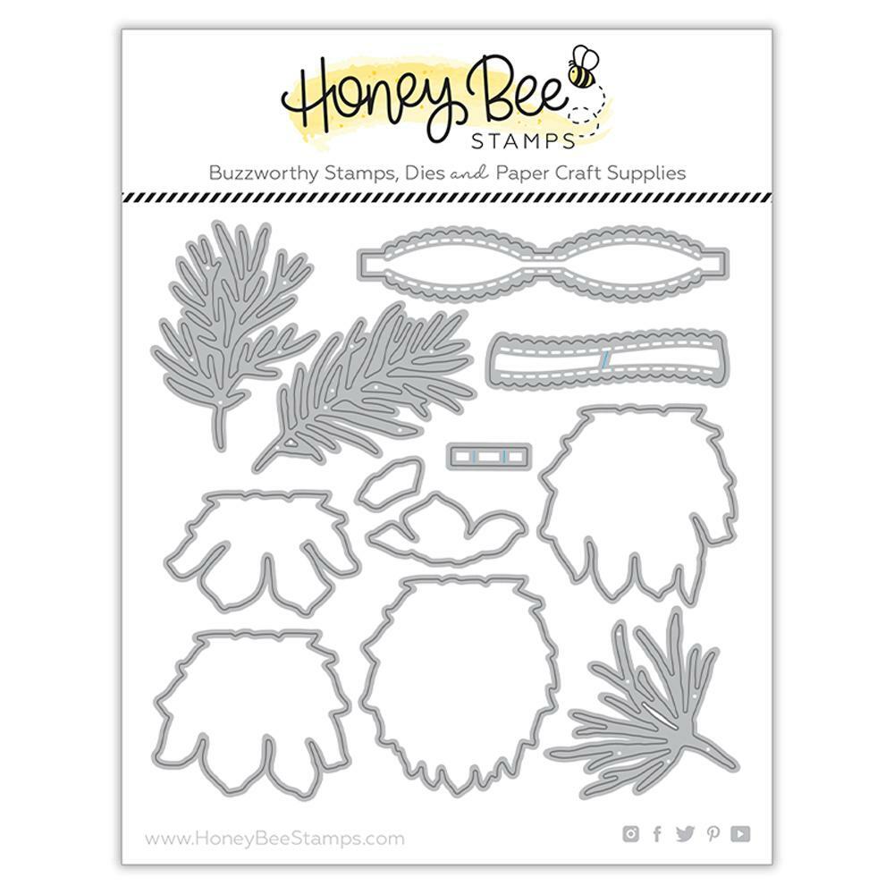 Honey Bee Stamps - Honey Cuts - Lovely Layers: Pinecone-ScrapbookPal