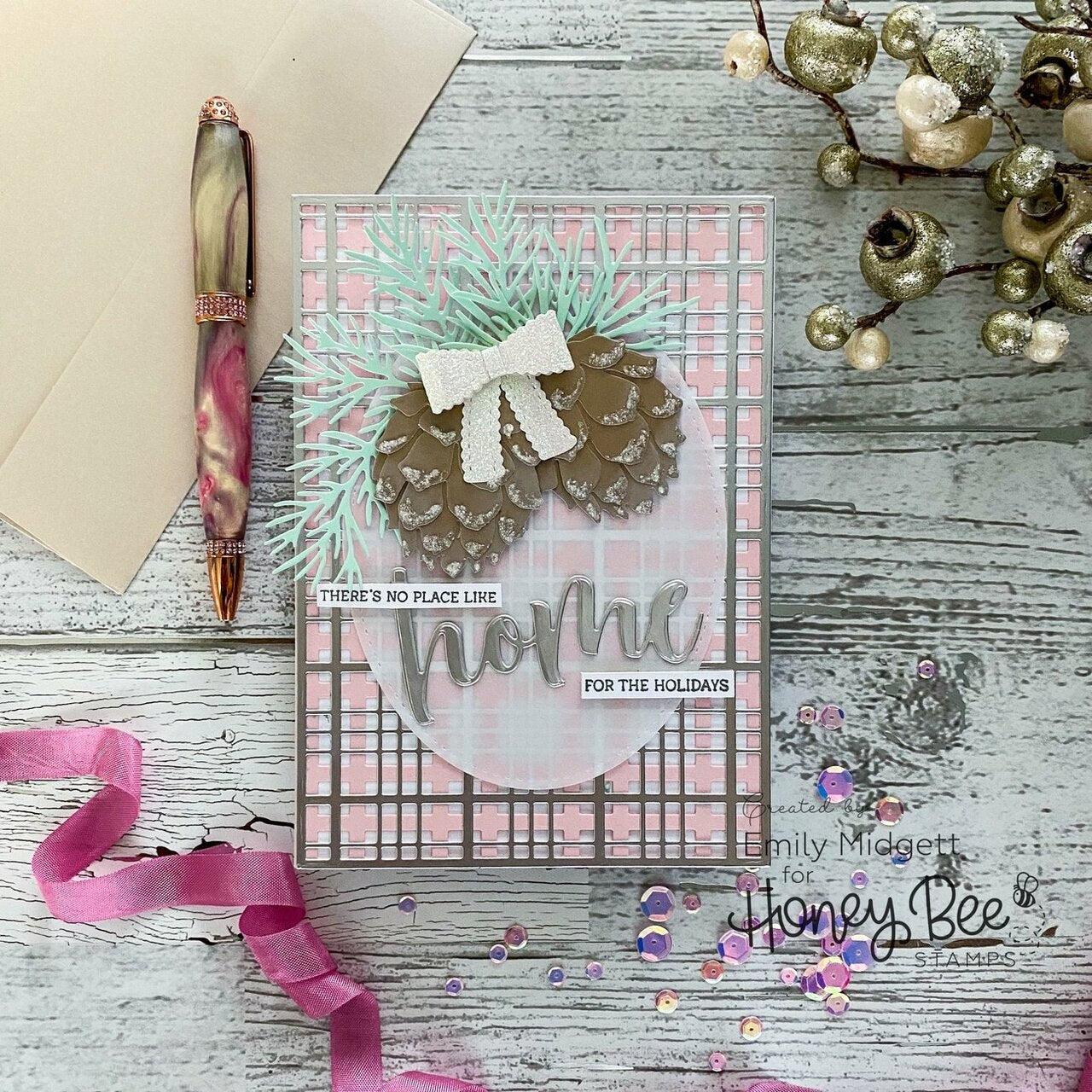 Honey Bee Stamps - Honey Cuts - Lovely Layers: Pinecone-ScrapbookPal