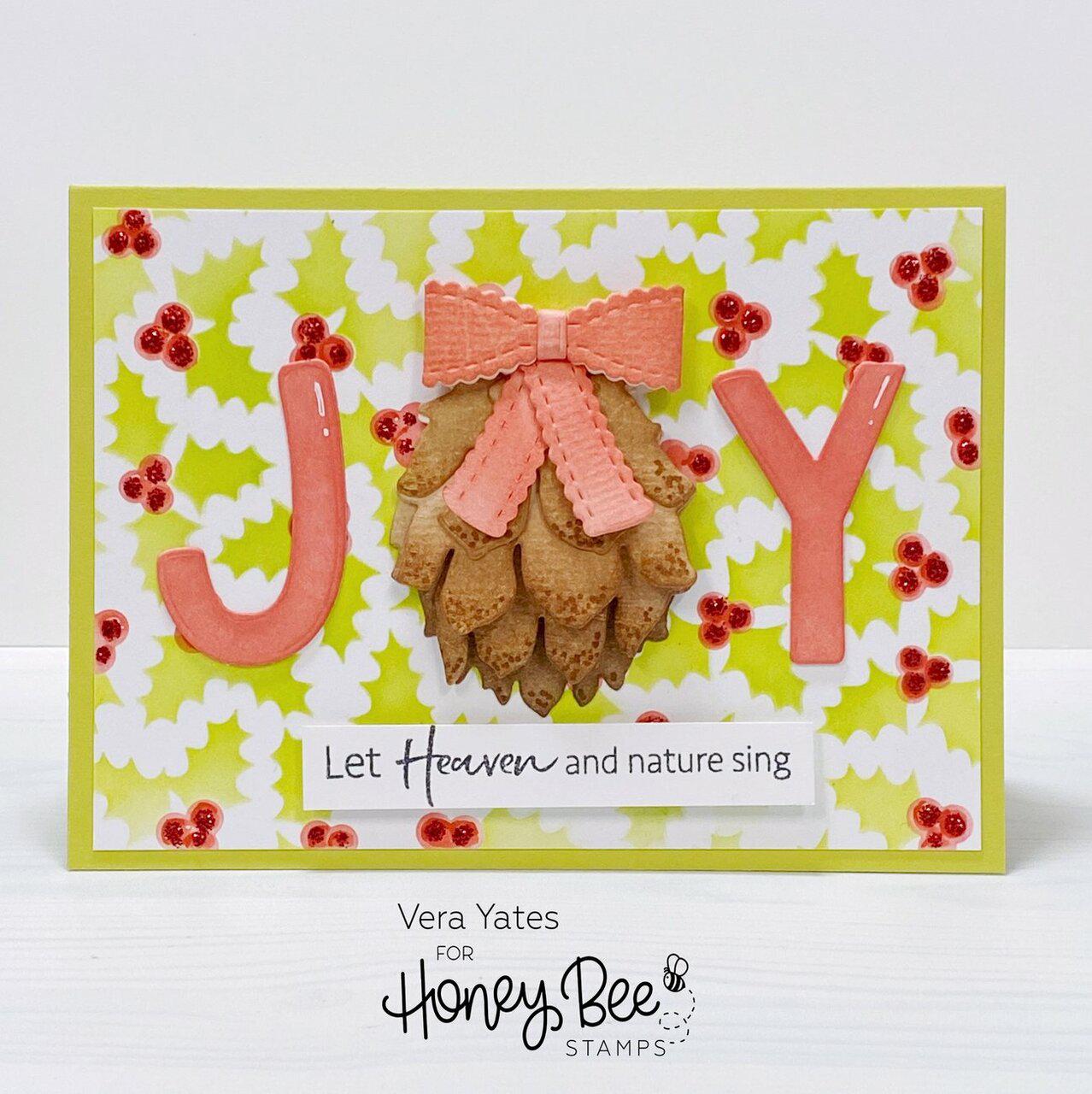 Honey Bee Stamps - Honey Cuts - Lovely Layers: Pinecone-ScrapbookPal