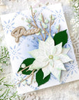 Honey Bee Stamps - Honey Cuts - Lovely Layers: Poinsettia-ScrapbookPal