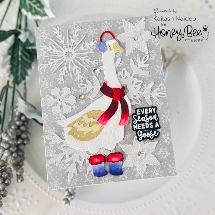 Honey Bee Stamps - Honey Cuts - Lovely Layers: Porch Goose-ScrapbookPal