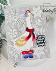 Honey Bee Stamps - Honey Cuts - Lovely Layers: Porch Goose-ScrapbookPal
