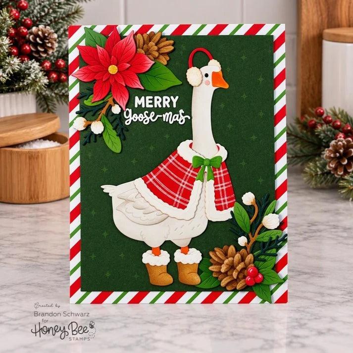 Honey Bee Stamps - Honey Cuts - Lovely Layers: Porch Goose-ScrapbookPal