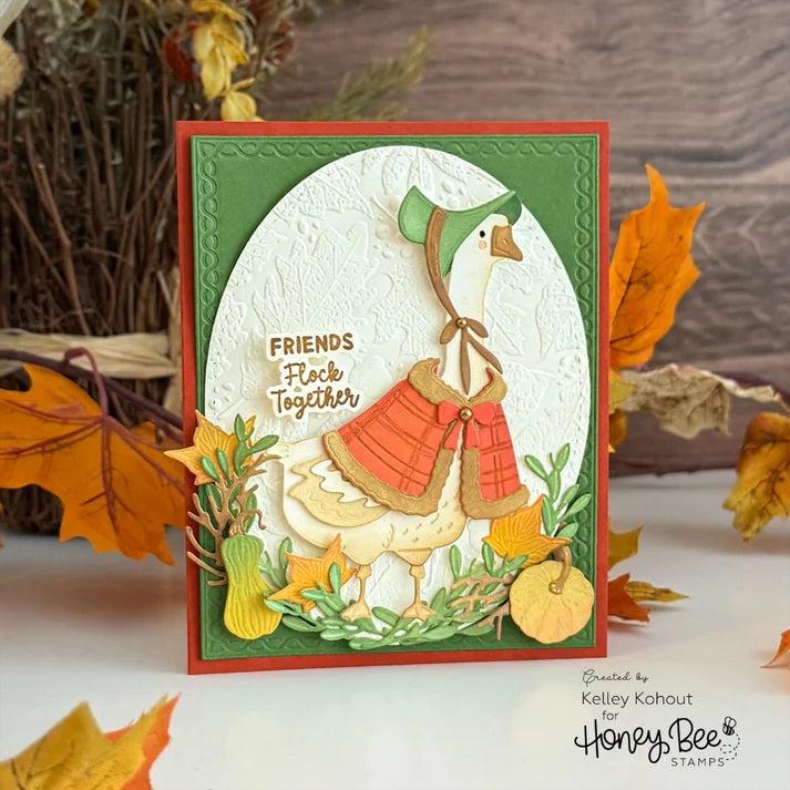 Honey Bee Stamps - Honey Cuts - Lovely Layers: Porch Goose-ScrapbookPal