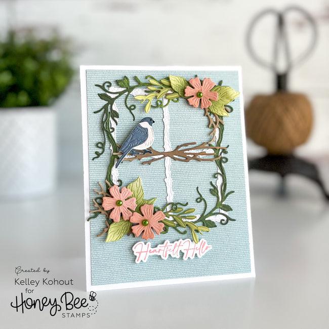 Honey Bee Stamps - Honey Cuts - Lovely Layers: Seasonal Frame-ScrapbookPal