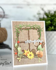 Honey Bee Stamps - Honey Cuts - Lovely Layers: Seasonal Frame-ScrapbookPal
