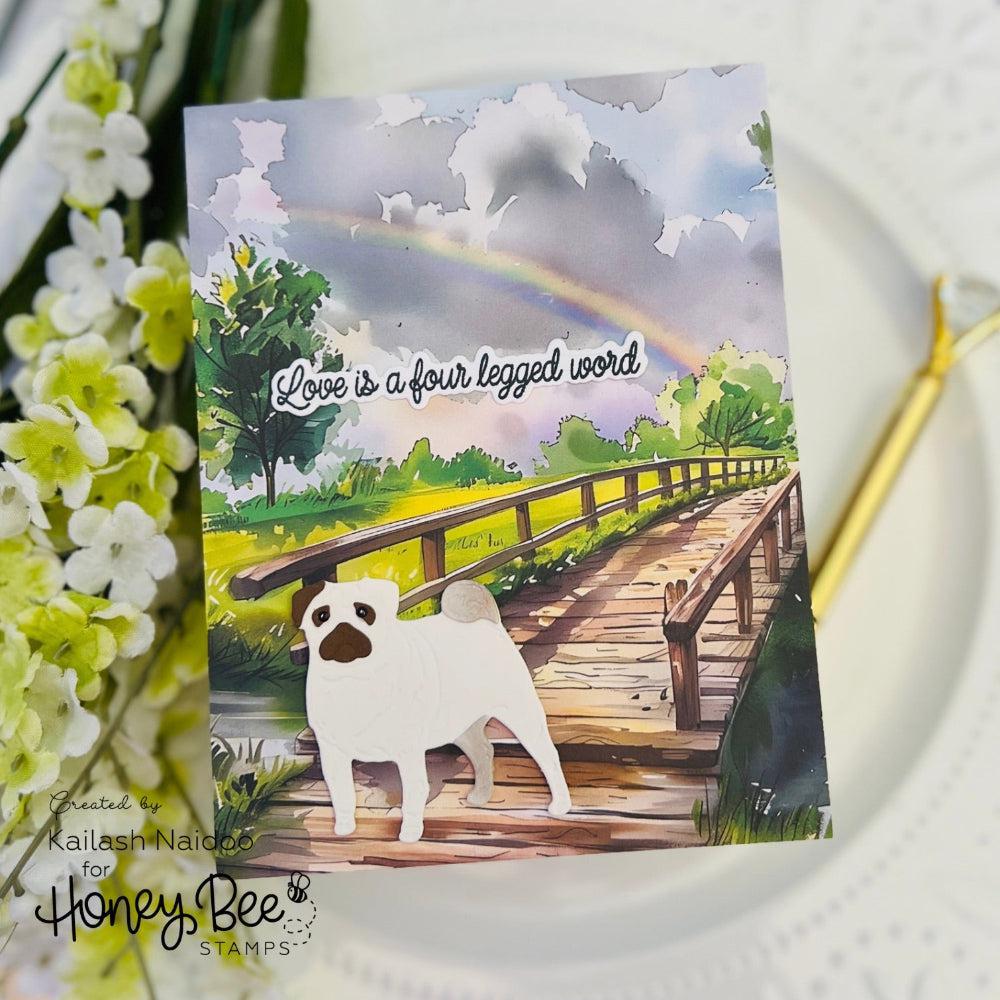 Honey Bee Stamps - Honey Cuts - Lovely Layers: Small Dogs-ScrapbookPal