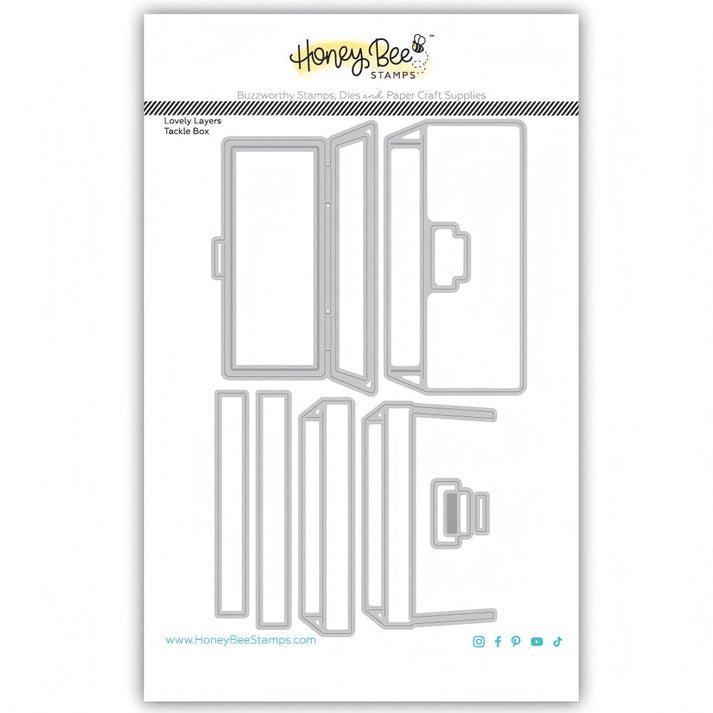 Honey Bee Stamps - Honey Cuts - Lovely Layers Tackle Box-ScrapbookPal