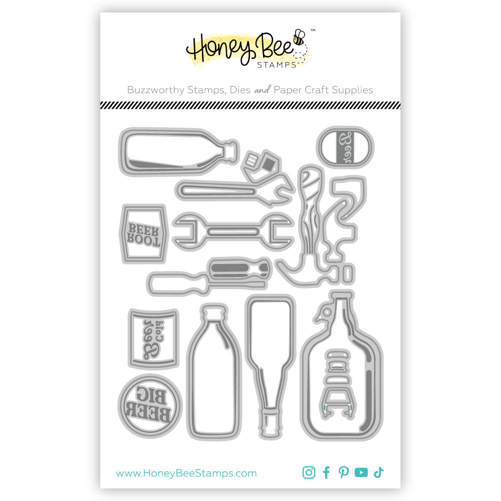Honey Bee Stamps - Honey Cuts - Lovely Layers: Tool Box Add-On-ScrapbookPal