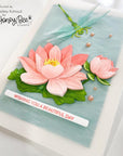 Honey Bee Stamps - Honey Cuts - Lovely Layers: Water Lily-ScrapbookPal