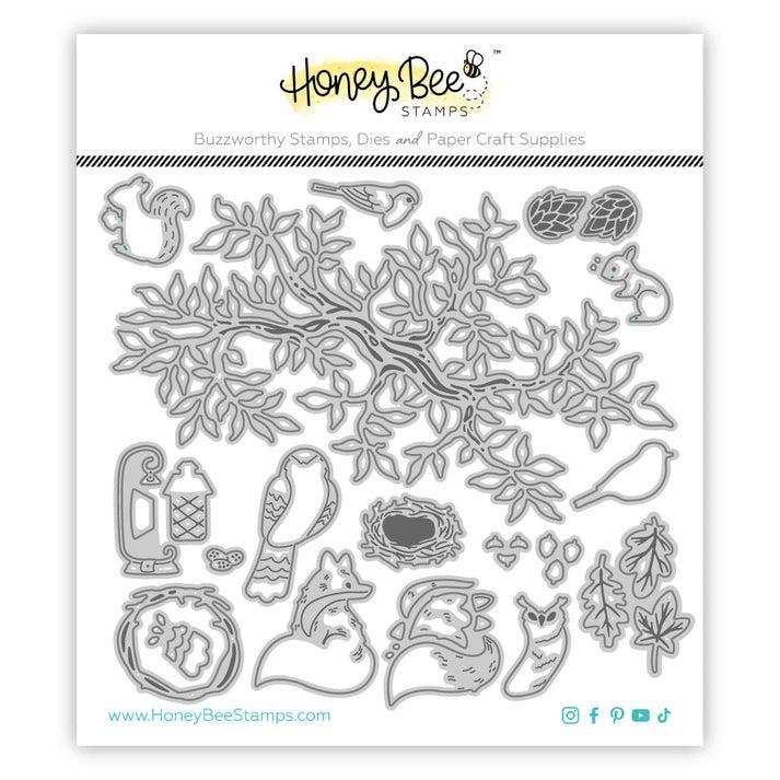 Honey Bee Stamps - Honey Cuts - Lovely Layers: Window Fall Add-On-ScrapbookPal