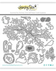 Honey Bee Stamps - Honey Cuts - Lovely Layers: Window Fall Add-On-ScrapbookPal