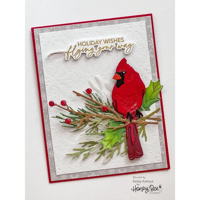 Honey Bee Stamps - Honey Cuts - Lovely Layers: Winter Birds-ScrapbookPal