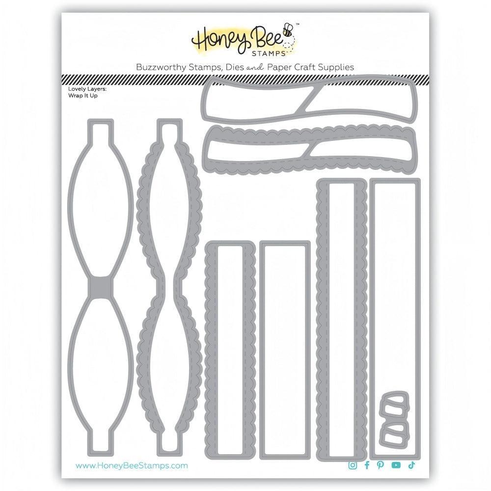 Honey Bee Stamps - Honey Cuts - Lovely Layers: Wrap It Up-ScrapbookPal