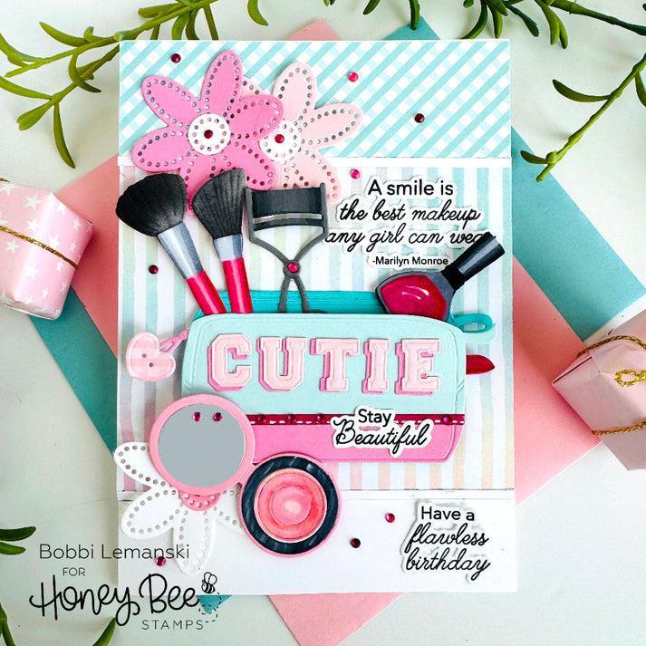 Honey Bee Stamps - Honey Cuts - Lovely Layers: Zipper Bag-ScrapbookPal