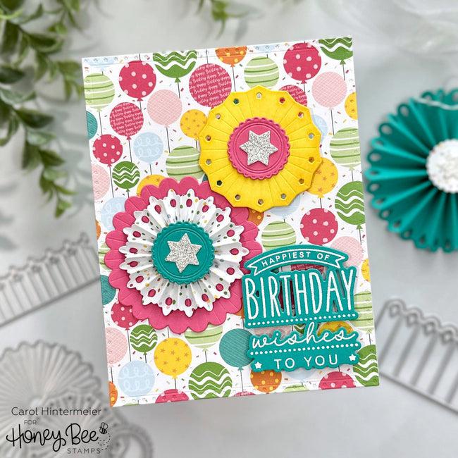 Honey Bee Stamps - Honey Cuts - Lovely Layouts: Party Frames-ScrapbookPal