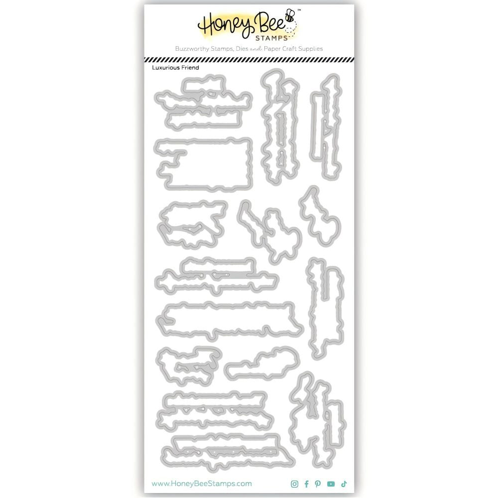 Honey Bee Stamps - Honey Cuts - Luxurious Friend-ScrapbookPal