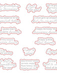 Honey Bee Stamps - Honey Cuts - Luxurious Friend-ScrapbookPal