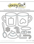 Honey Bee Stamps - Honey Cuts - Mugs & Kisses-ScrapbookPal