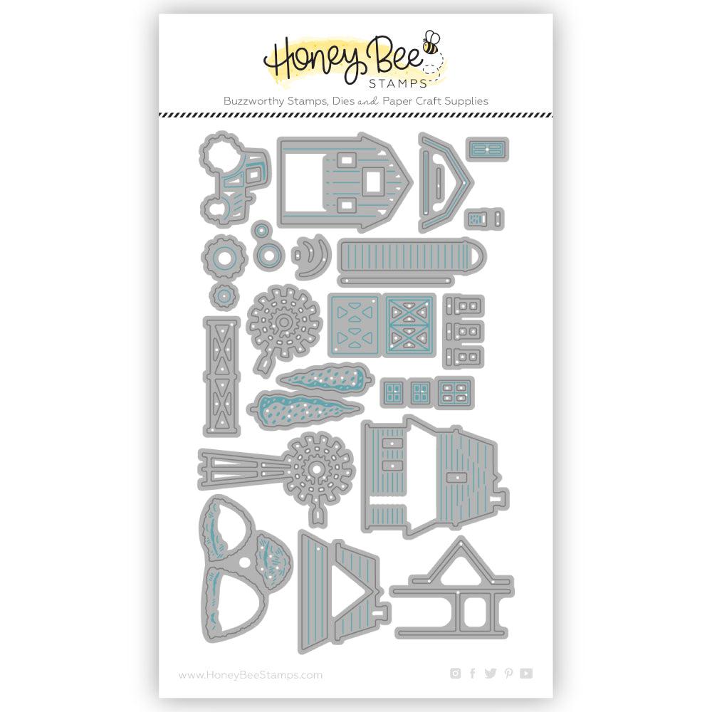 Honey Bee Stamps - Honey Cuts - On The Farm-ScrapbookPal