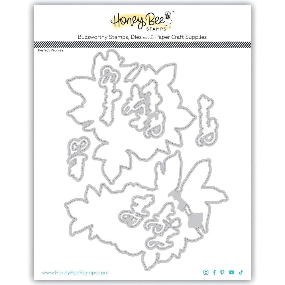 Honey Bee Stamps - Honey Cuts - Perfect Peonies-ScrapbookPal