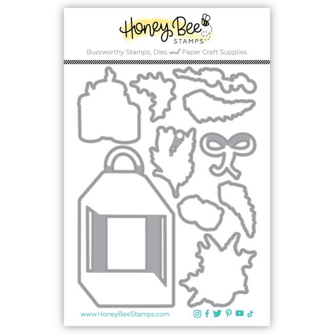 Honey Bee Stamps - Honey Cuts - Pine &amp; Berry Centerpiece-ScrapbookPal