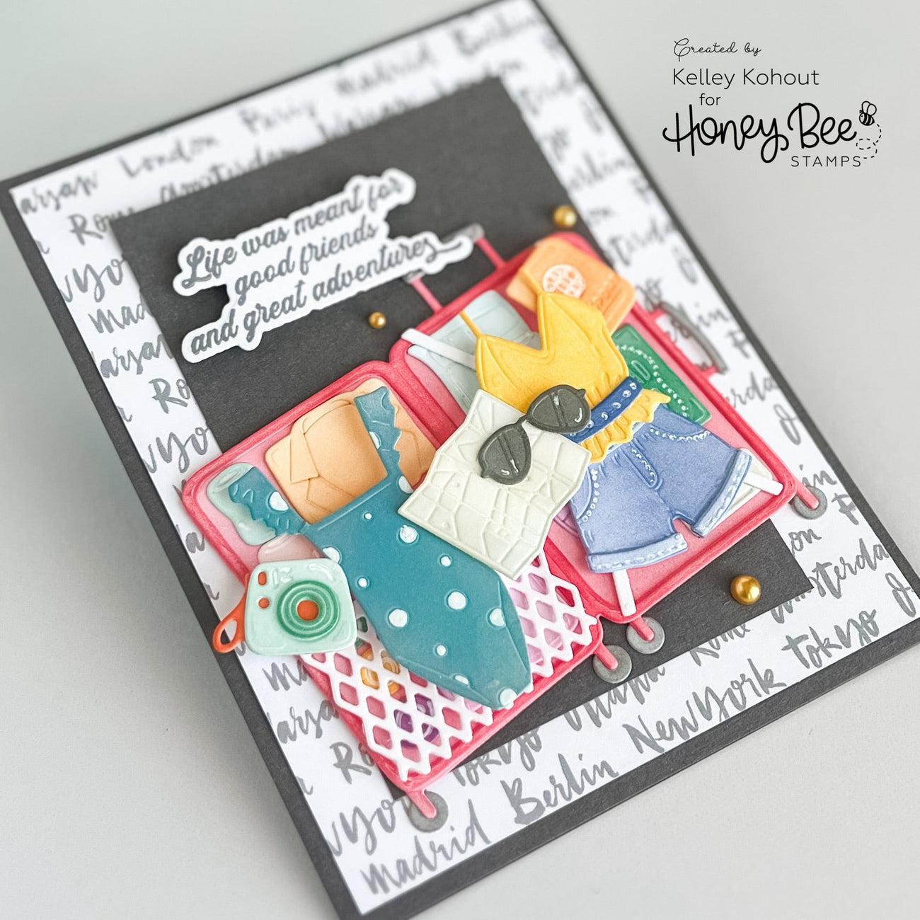 Honey Bee Stamps - Honey Cuts - Plane Awesome-ScrapbookPal